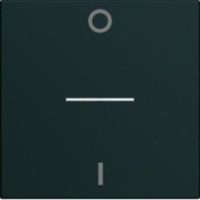 Enjo inter 0-1 voyant 2M night - APPAREILLAGE MURAL GALLERY HAGER WXD013N