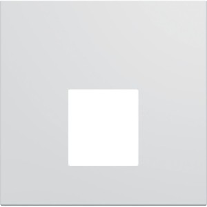 Enjoliveur prise RJ45 2 modules pure GALLERY HAGER WXD202B