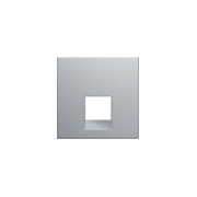 Enjo RJ45 45° 2M titane - APPAREILLAGE MURAL GALLERY HAGER WXD230T