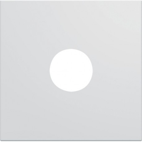 Enjoliveur prise TV  2 modules pure GALLERY HAGER WXD251B