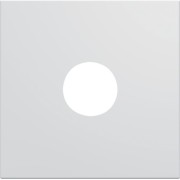 Enjoliveur prise TV  2 modules pure GALLERY HAGER WXD251B