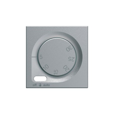 Enjo thermo fil pilote titane - APPAREILLAGE MURAL GALLERY HAGER WXD316T