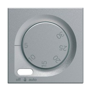 Enjo thermo fil pilote titane - APPAREILLAGE MURAL GALLERY HAGER WXD316T