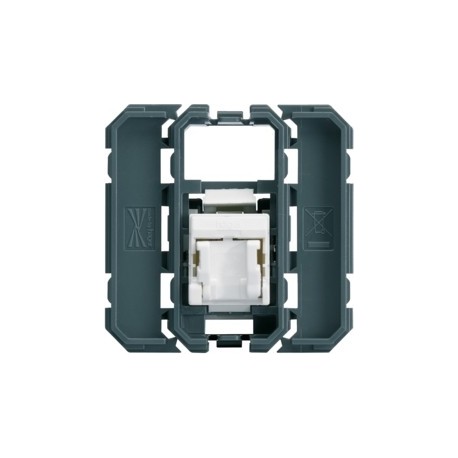 Prise RJ45 cat.5E UTP - APPAREILLAGE MURAL GALLERY HAGER WXF221