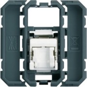 Prise RJ45 cat.6 FTP - APPAREILLAGE MURAL GALLERY HAGER WXF224
