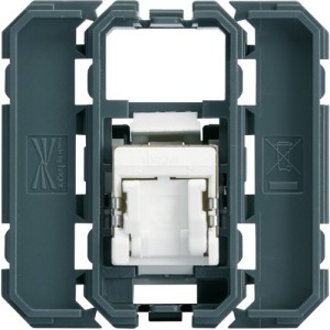 Prise RJ45 cat.6 FTP - APPAREILLAGE MURAL GALLERY HAGER WXF224