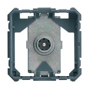 Prise TV BNC travers. 10db 2M - APPAREILLAGE MURAL GALLERY HAGER WXF251