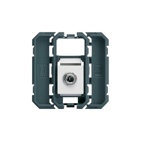 Prise jack audio keystone - APPAREILLAGE MURAL GALLERY HAGER WXF622