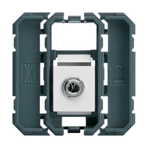 Prise jack audio keystone - APPAREILLAGE MURAL GALLERY HAGER WXF622