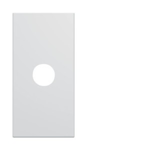 Sortie de fil 1 module pure - APPAREILLAGE MURAL GALLERY HAGER WXF687B