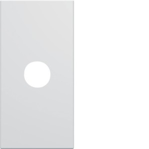 Sortie de fil 1 module pure - APPAREILLAGE MURAL GALLERY HAGER WXF687B