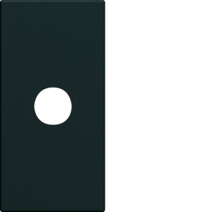 Sortie de fil 1 module night - APPAREILLAGE MURAL GALLERY HAGER WXF687N