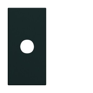 Sortie de fil 1 module night - APPAREILLAGE MURAL GALLERY HAGER WXF687N