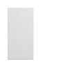 Obturateur 1 module pure - APPAREILLAGE MURAL GALLERY HAGER WXF688B
