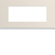 Plaque 5M E71 dune - APPAREILLAGE MURAL GALLERY HAGER WXP0305