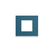 Plaque plastique 1P river - APPAREILLAGE MURAL GALLERY HAGER WXP0702