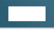 Plaque plastique 5M E71 river - APPAREILLAGE MURAL GALLERY HAGER WXP0705