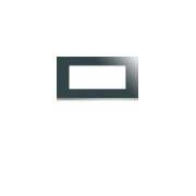 Plaque 5M E71 mirror glass - APPAREILLAGE MURAL GALLERY HAGER WXP5005