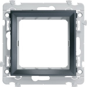 Support 2M kallysta night - APPAREILLAGE MURAL GALLERY HAGER WXA462C