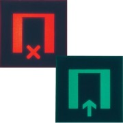 Etiquette voyant 2M salle - APPAREILLAGE MURAL GALLERY HAGER WXA605