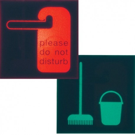 Etiquette voyant 2M hotel - APPAREILLAGE MURAL GALLERY HAGER WXA606