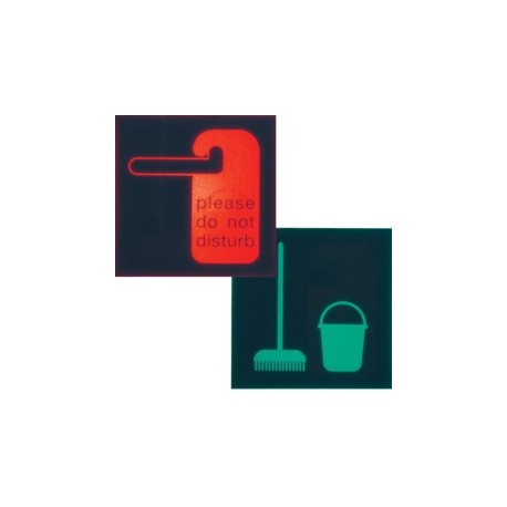 Etiquette voyant 2M hotel - APPAREILLAGE MURAL GALLERY HAGER WXA606