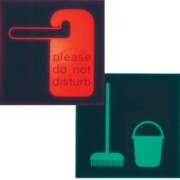 Etiquette voyant 2M hotel - APPAREILLAGE MURAL GALLERY HAGER WXA606