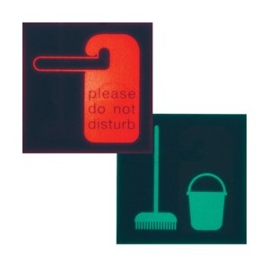 Etiquette voyant 2M hotel - APPAREILLAGE MURAL GALLERY HAGER WXA606