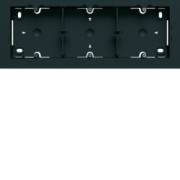 Boite saillie triple night - APPAREILLAGE MURAL GALLERY HAGER WXA683N