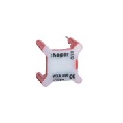 Voyant pour inter 230V rouge - APPAREILLAGE MURAL GALLERY HAGER WXA691