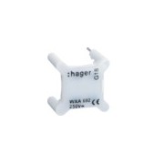 Voyant pour inter 230V blanc - APPAREILLAGE MURAL GALLERY HAGER WXA692