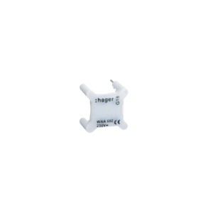 Voyant pour inter 230V blanc - APPAREILLAGE MURAL GALLERY HAGER WXA692