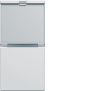 Enjo inter porte-etiqu 1M pure - APPAREILLAGE MURAL GALLERY HAGER WXD012B