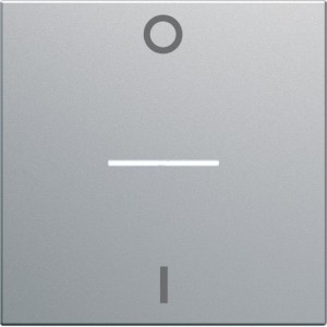 Enjo inter 0-1 voyant 2M titan - APPAREILLAGE MURAL GALLERY HAGER WXD013T