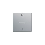 Enjo inter 0-1 voyant 2M titan - APPAREILLAGE MURAL GALLERY HAGER WXD013T