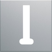 Enjo prise tel T 2M titane - APPAREILLAGE MURAL GALLERY HAGER WXD200T