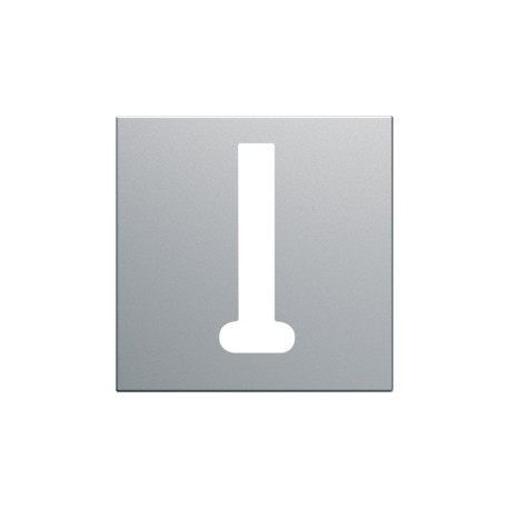 Enjo prise tel T 2M titane - APPAREILLAGE MURAL GALLERY HAGER WXD200T