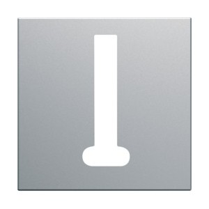 Enjo prise tel T 2M titane - APPAREILLAGE MURAL GALLERY HAGER WXD200T