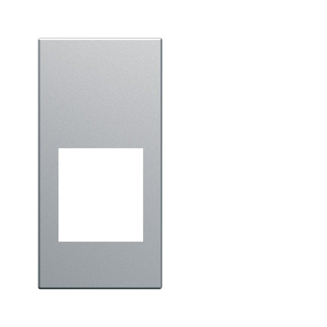 Enjo prise RJ45 1M titane - APPAREILLAGE MURAL GALLERY HAGER WXD201T