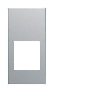 Enjo prise RJ45 1M titane - APPAREILLAGE MURAL GALLERY HAGER WXD201T