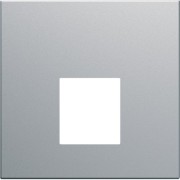 Enjo prise RJ45 2M titane - APPAREILLAGE MURAL GALLERY HAGER WXD202T