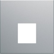 Enjo prise RJ45 2M titane - APPAREILLAGE MURAL GALLERY HAGER WXD202T