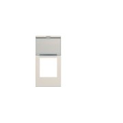 Enjo RJ45 porte-etiqu 1M dune - APPAREILLAGE MURAL GALLERY HAGER WXD205D
