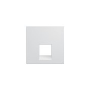 Enjo RJ45 45° 2M pure - APPAREILLAGE MURAL GALLERY HAGER WXD230B