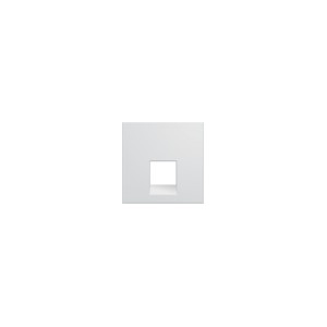Enjo RJ45 45° 2M pure - APPAREILLAGE MURAL GALLERY HAGER WXD230B