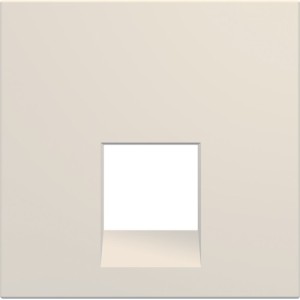 Enjo RJ45 45° 2M dune - APPAREILLAGE MURAL GALLERY HAGER WXD230D