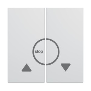 Enjo BP volet roulant pure - APPAREILLAGE MURAL GALLERY HAGER WXD301B