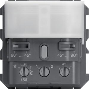 Inter auto cage d'escalier - APPAREILLAGE MURAL GALLERY HAGER WXF054