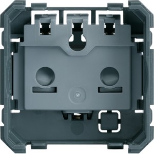 Prise de courant Gallery 2P GALLERY - HAGER WXF102