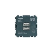 Chargeur USB - APPAREILLAGE MURAL GALLERY HAGER WXF112